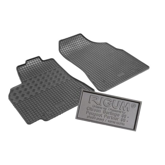 Covorase auto PEUGEOT Partner II 2008 -prezent 2 locuri; CITROEN Berlingo Rigum