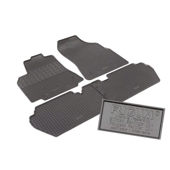 Covorase auto PEUGEOT Partner II 2008 - prezent 5 locuri; CITROEN Berlingo Rigum