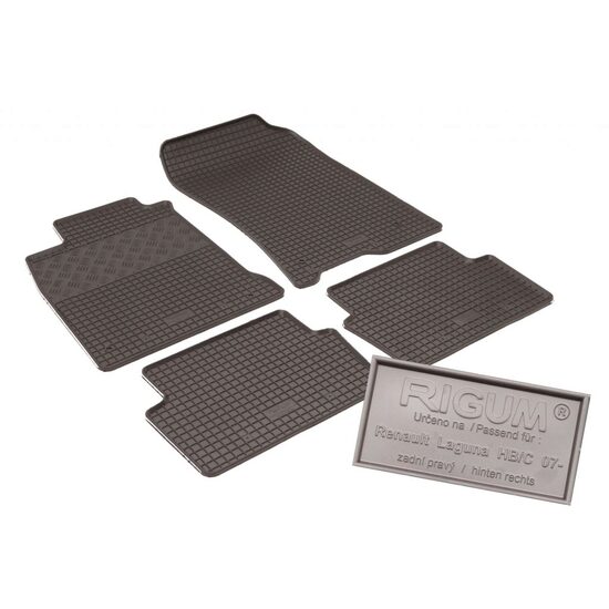 Covorase auto RENAULT Laguna III Hatchback/Combi 2007 - prezent Rigum