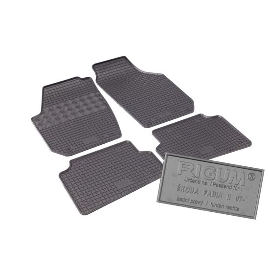 Covorase auto SKODA Fabia II (5J) 2007 - 2014 Rigum
