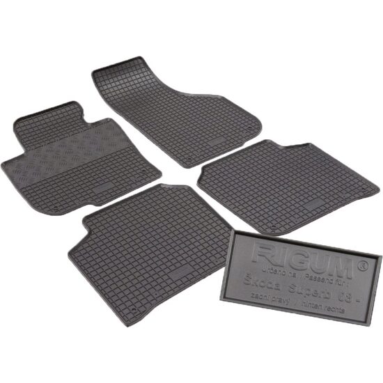 Covorase auto SKODA Superb II (typ 3T) 2008 - prezent Rigum