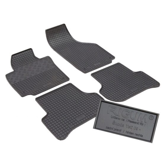 Covorase auto SKODA Yeti 2009 - prezent Rigum