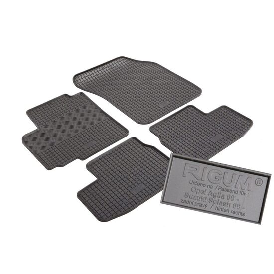 Covorase auto SUZUKI Ignis 2004 - prezent/ WagonR+; OPEL Agila A Rigum