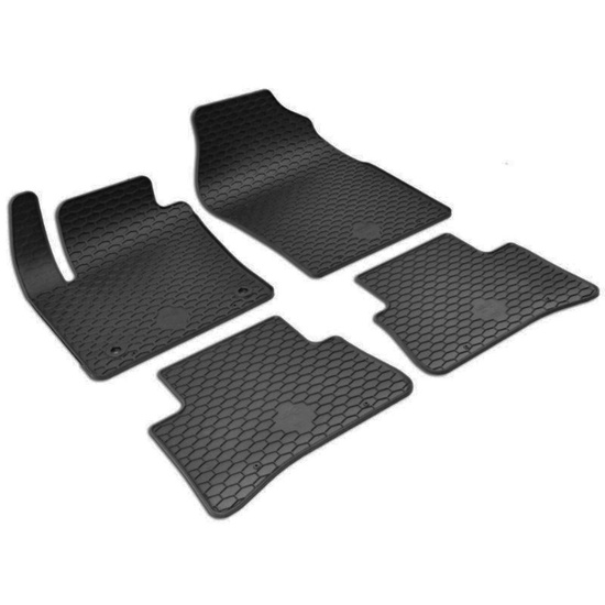 Covorase auto TOYOTA C-HR 2017 - prezent/ C-HR Hybrid 2017 - prezent Gumarny Zubri