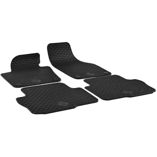 Covorase auto VW Sharan 2010 - 2022; SEAT Alhambra 2010 - 2022 (cu fixari rotunde) Gumarny Zubri