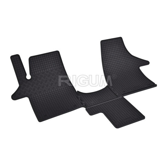 Covorase auto VW T5 2003 - prezent 2 locuri/ T6 2015 - prezent 2 locuri/ Transporter/ Caravelle/ Multivan locurile din fata, tunel median Rigum
