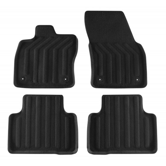 Covorase auto VW Touran II 2015 - prezent (mocheta tip tavita) Gumarny Zubri