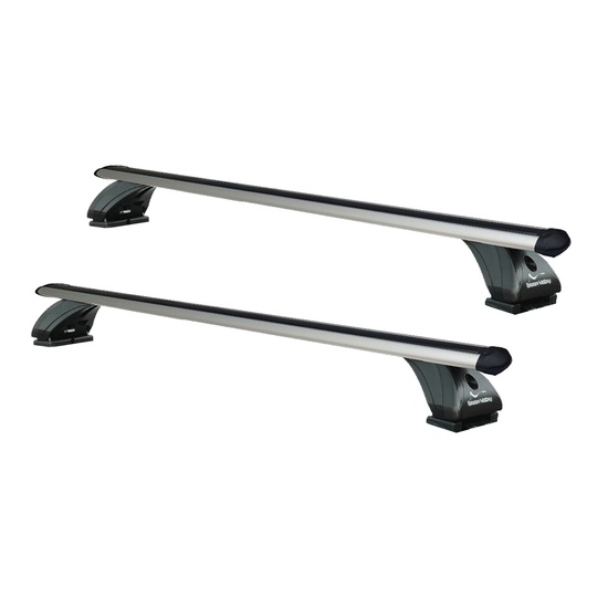 Sistem Bare transversale GV ORIGINAL Aluminiu pentru ABARTH Punto, 3 usi Hatchback, model 2005 - 2014, Sistem cu prindere pe plafon normal