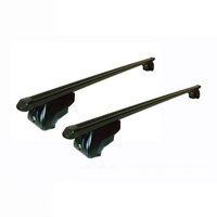 Sistem Bare transversale Green Valley Easy One SW otel pentru SAAB 9-5, 5 usi Estate, model 2005-2012, Sistem cu prindere pe bare longitudinale