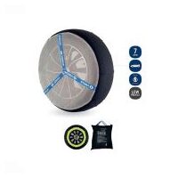 Set 2 huse antiderapanta Veriga Car Sock 74, marime anvelopa 195/45 R16