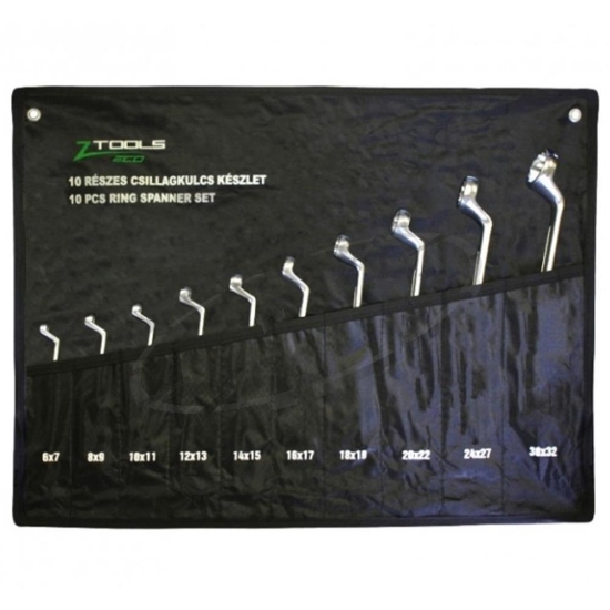 Z-TOOLS Set chei inelar dublu cotite 10pcs 6-32mm