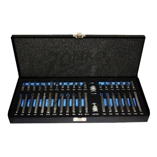 Z-TOOLS Set biti auto  40pcs S2 30/75xSW10 Premium