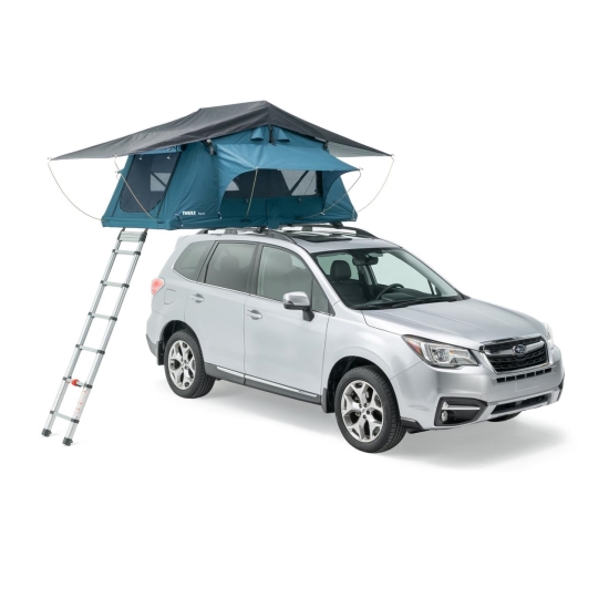Cort auto cu prindere pe plafon, Thule, Ayer, 2 persoane, Blue
