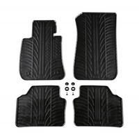Covorase auto negre din cauciuc pentru BMW 3-Series E90/ E91/ E92 2005-2012 Gledring