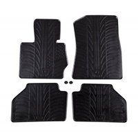 Covorase auto negre din cauciuc pentru BMW X3 F25 2010-2017 Gledring