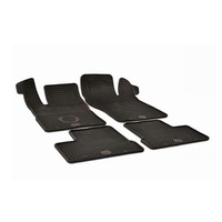 Covorase auto negre din cauciuc pentru DAEWOO Nexia/ Cielo - prezent Gumarny Zubri