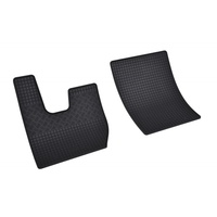 Covorase auto negre din cauciuc pentru IVECO S-Way 2019 - prezent (2 piese) Rigum Cehia