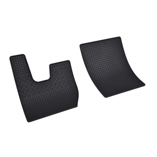 Covorase auto negre din cauciuc pentru IVECO S-Way 2019 - prezent (2 piese) Rigum Cehia