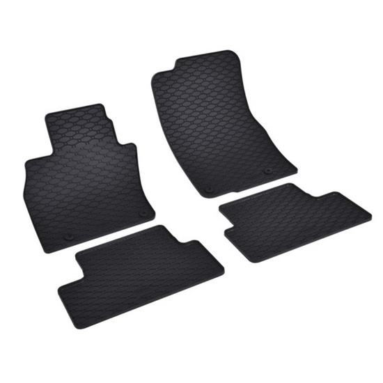 Covorase auto negre din cauciuc pentru MAZDA CX-60 2022 - prezent/ CX-60 Plug-in Hybrid 2022 - prezent Rigum Cehia