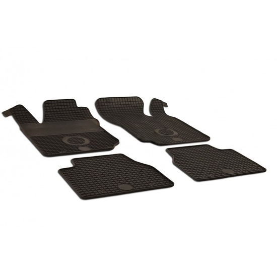 Covorase auto negre din cauciuc pentru OPEL Corsa B 1993-1999 Gumarny Zubri