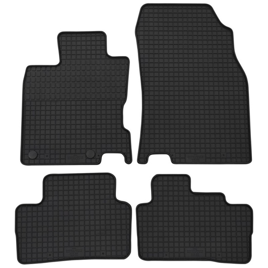 Covorase auto negre din cauciuc pentru RENAULT Kadjar 2015 - prezent Petex