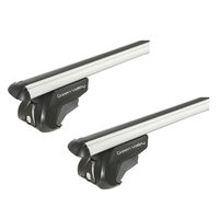 Sistem Bare transversale Green Valley Trek CC aluminiu pentru JEEP Grand Cherokee (WK) 5 usi, model 2005-2011, Sistem cu prindere pe bare longitudinale