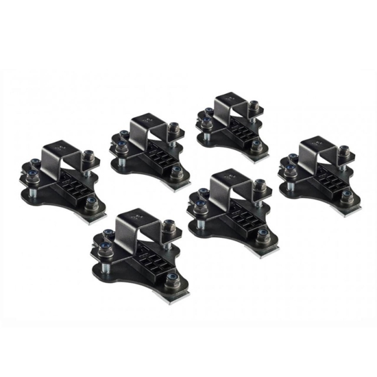 Accesorii fixare modul grilaj Cruz Safari pe bare de aluminiu (set de 6 buc)