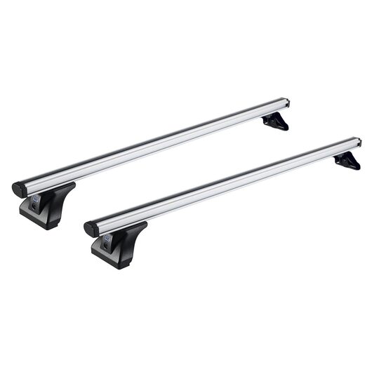 Sistem de 2 bare transversale aluminiu CRUZ 924-071 Alu Cargo AF pentru Nissan NV250 L2 (I - tailgate) (2019-->) cu puncte fixe
