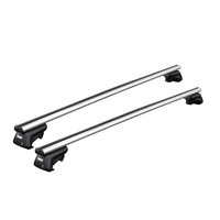 Bare transversale Thule SmartRack XT aluminiu 135 cm pentru AUDI A6 Allroad 5 usi Estate, model 2019 - prezent, Sistem cu prindere pe bare longitudinale