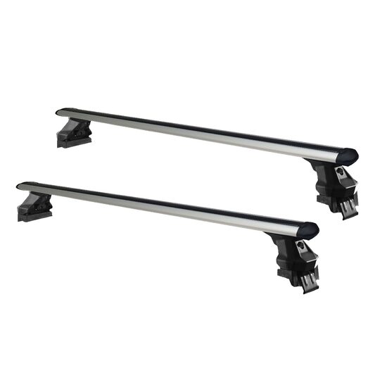 Sistem Bare transversale Green Valley RAPIDO aluminiu pentru RENAULT Kangoo, 5 usi Van, model 2008-2021, Sistem cu prindere in puncte fixe