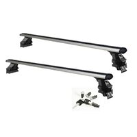 Sistem Bare transversale Green Valley RAPIDO aluminiu pentru PEUGEOT 208, 3 usi Hatchback, model 2012-2019, Sistem cu prindere pe plafon normal (sistem antifurt inclus)