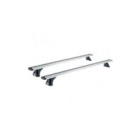 Bare transversale din aluminiu CRUZ Airo T108, 924-771, pentru Nissan Sunny sedan 4/5d (standard roof) (1991 -> 1995), Sistem cu prindere pe plafon normal