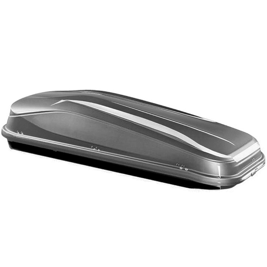 Cutie portbagaj Aleo EasyLine 430 Grey Nardo/Black 77.03.NA