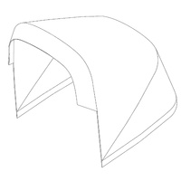 THULE 1500054755 CANOPY FABRIC-BLACK-THULE SHINE