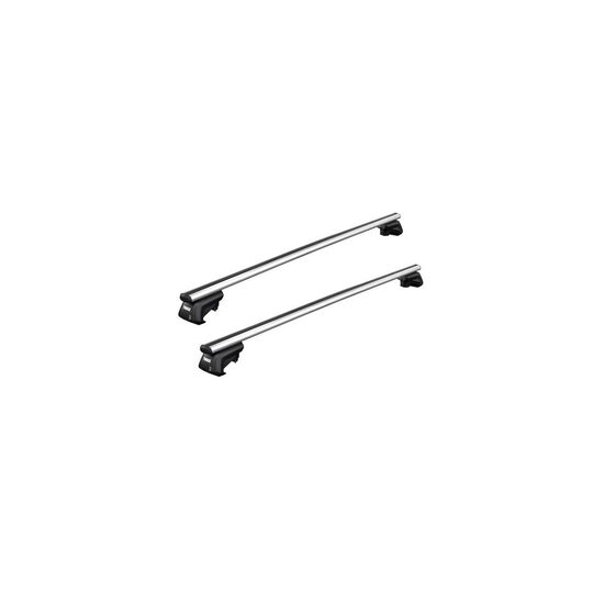 Bare transversale Thule SmartRack XT aluminiu 118 cm pentru HYUNDAI Casper Electric 5 usi SUV, model 2024 - prezent, Sistem cu prindere pe bare longitudinale