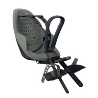 Scaun pentru copii, Thule Yepp 2 Mini Agave Front mounted, cu montare pe bicicleta in fata