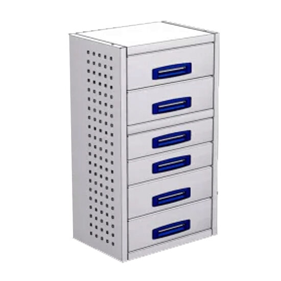 Dulap Provan 0.50 m cu 6 sertare 875-5