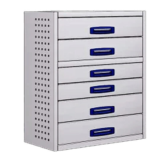 Dulap Provan 0.75 m cu 6 sertare 875-5