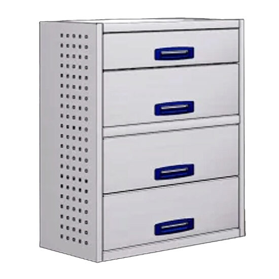 Dulap Provan 0.75 m cu 4 sertare 875-8