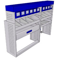 Sistem modular Provan 57-1-117-00 tip atelier pentru autoutilitare de dimensiuni medii  - Partea stanga
