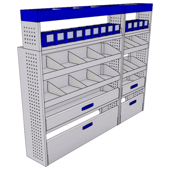 Sistem modular Provan 57-1-143-00 tip atelier pentru autoutilitare mari - Partea dreapta