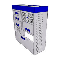 Sistem modular Provan 57-1-150-00 tip atelier pentru autoutilitare mici  - Partea dreapta