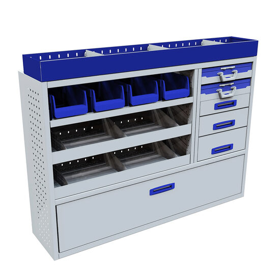 Sistem mobilier modular Provan VCPL-150-015-1 pentru CITROEN Berlingo 2018, ampatament L1 (2785 mm), inaltime H1 (1796 mm)