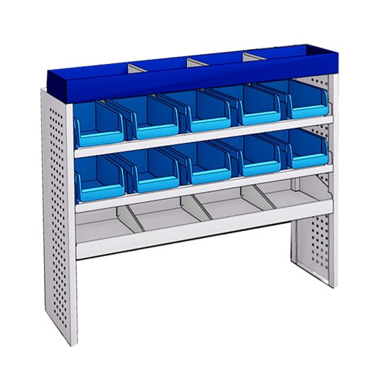 Sistem mobilier modular Provan MVNS-2001-1 pentru CITROEN Jumper 2006, ampatament L1 (3000 mm), inaltime H1 (2254 mm)