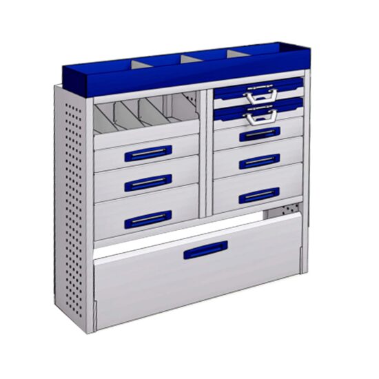 Sistem mobilier modular Provan MVNS-1003-1 pentru CITROEN Jumpy 2016, ampatament L1 (2925 mm), inaltime H1 (1905 mm)