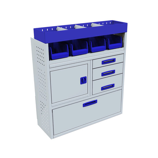 Sistem mobilier modular Provan VCPL-100-005-1 pentru CITROEN Nemo 2008-2017, ampatament L1 (2513 mm), inaltime H1 (1721 mm)