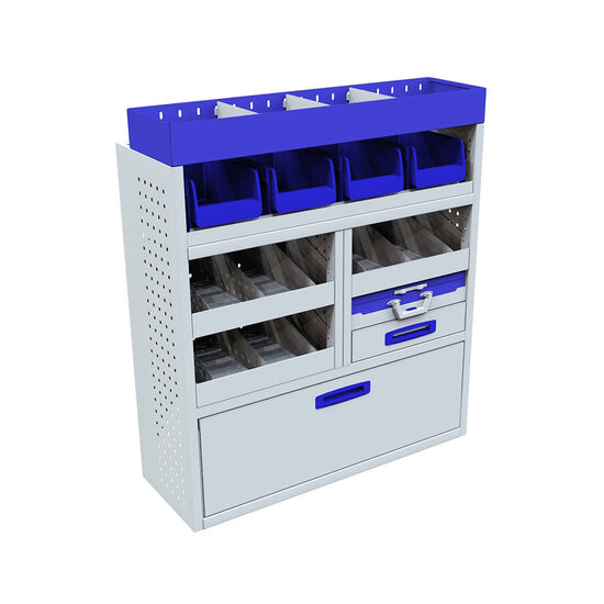 Sistem mobilier modular Provan VCPL-100-012-1 pentru CITROEN Nemo 2008-2017, ampatament L1 (2513 mm), inaltime H1 (1721 mm)