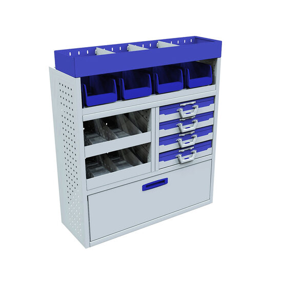 Sistem mobilier modular Provan VCPL-100-013-1 pentru CITROEN Nemo 2008-2017, ampatament L1 (2513 mm), inaltime H1 (1721 mm)