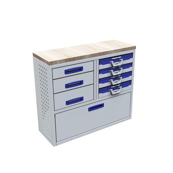 Sistem mobilier modular Provan VCPL-100-017-1 pentru CITROEN Nemo 2008-2017, ampatament L1 (2513 mm), inaltime H1 (1721 mm)