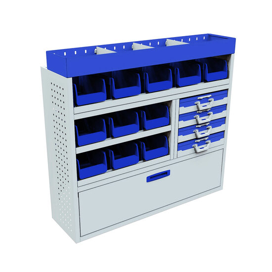 Sistem mobilier modular Provan VCPL-125-007-1 pentru CITROEN Nemo 2008-2017, ampatament L1 (2513 mm), inaltime H1 (1721 mm)